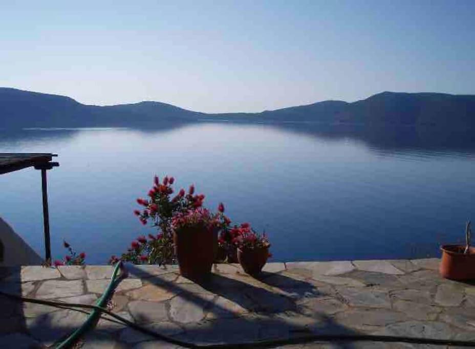 Villa With Breathtaking Views And Private Beach Agios Dimitrios  Dış mekan fotoğraf